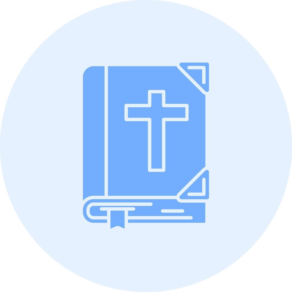 Bible Solid duo tune Icon vector