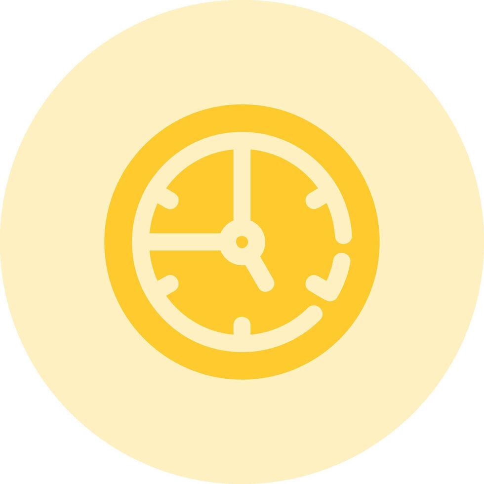 Time Solid duo tune Icon vector