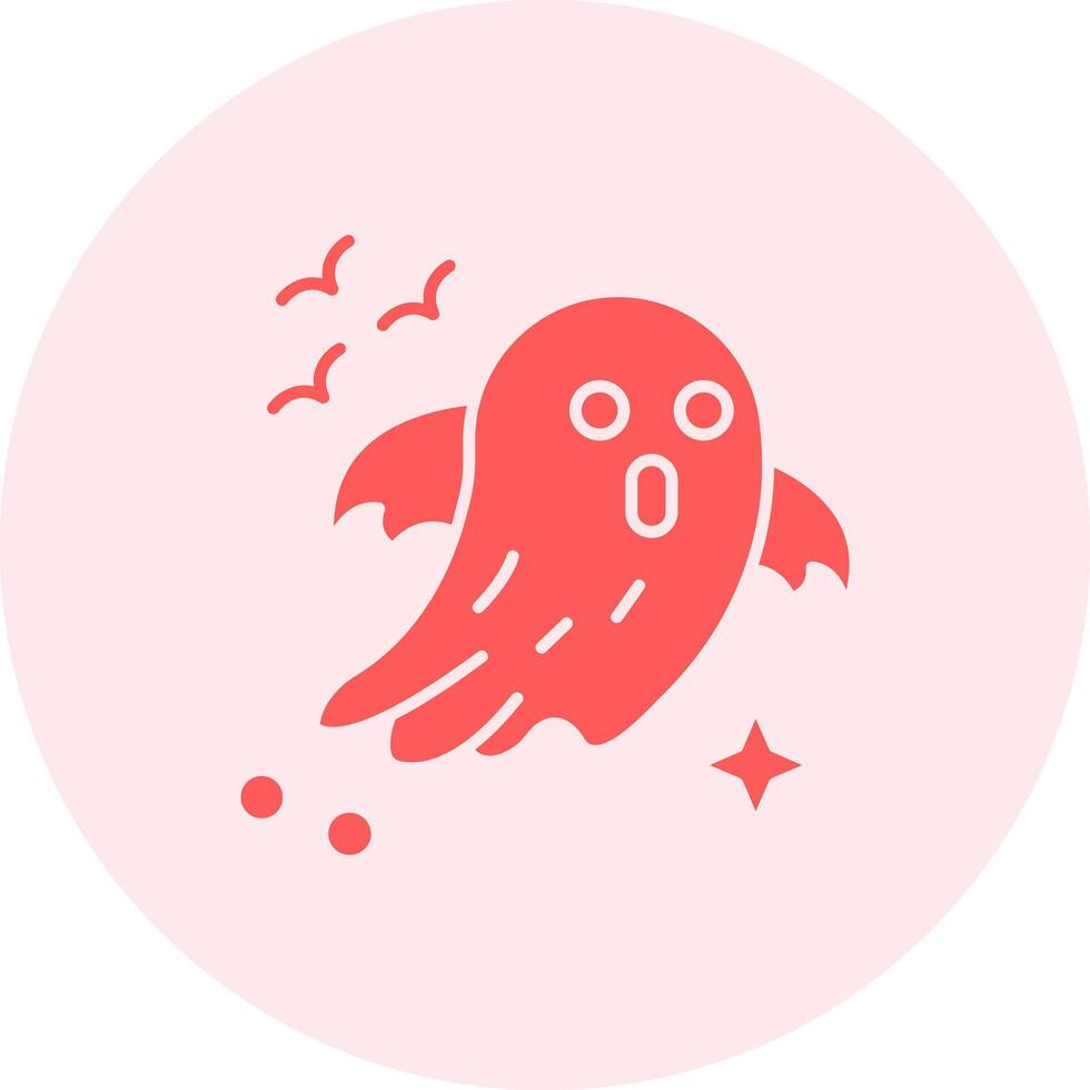 Ghost Solid duo tune Icon vector