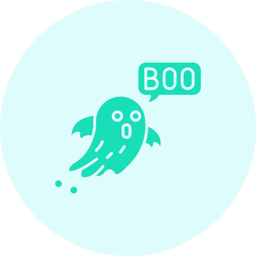 Boo Solid duo tune Icon vector