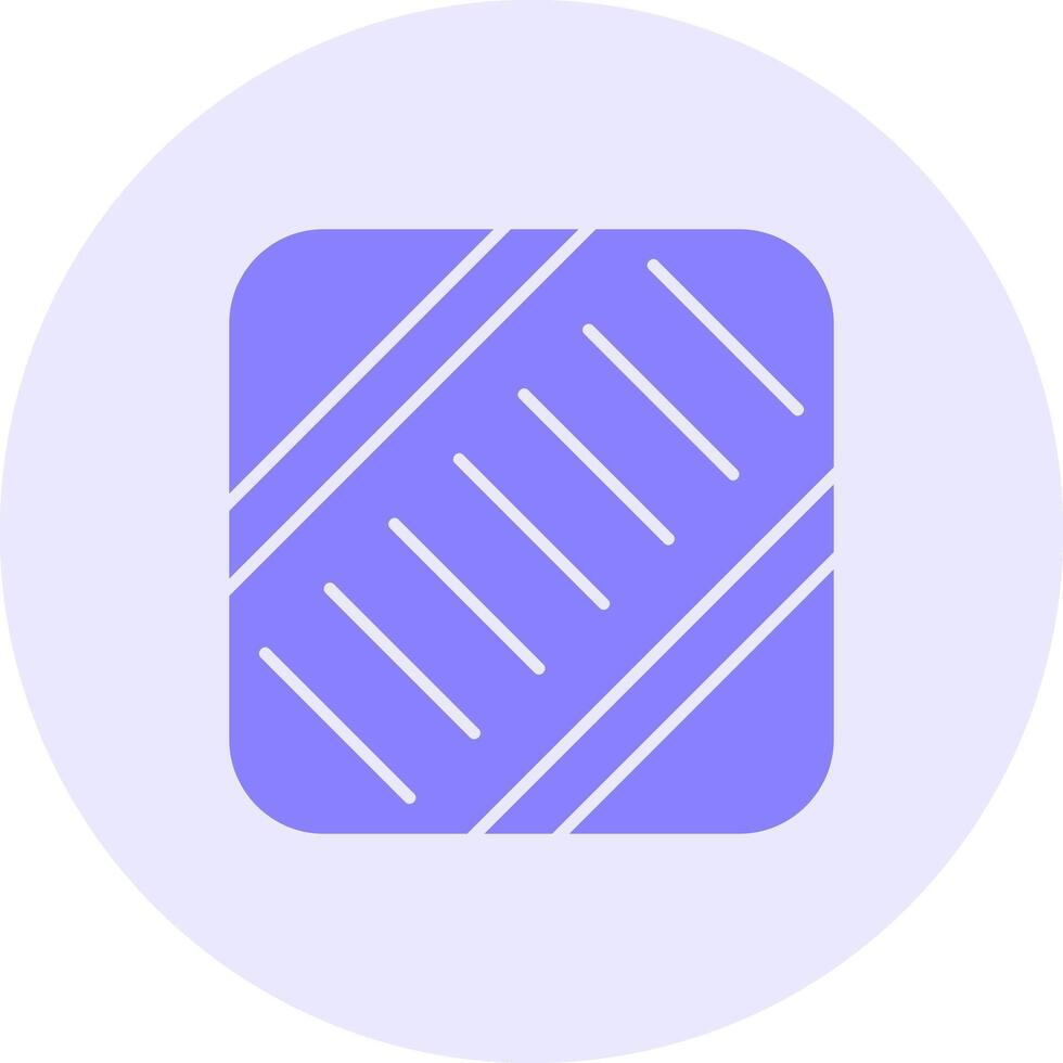 Crossing Solid duo tune Icon vector