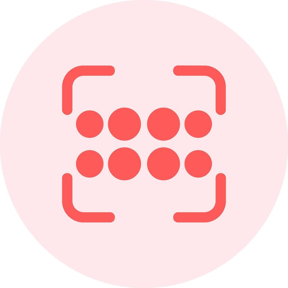 Reorder dots horizontal Solid duo tune Icon vector