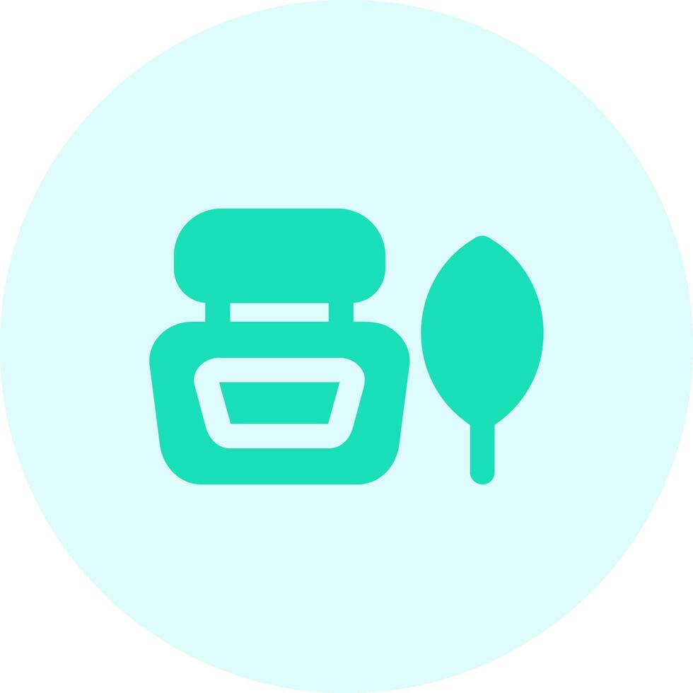 Ink bottle Solid duo tune Icon vector