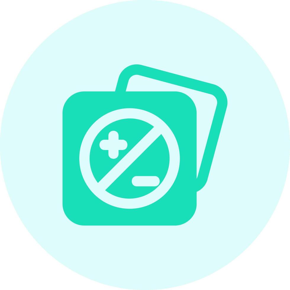 Image brightness Solid duo tune Icon vector