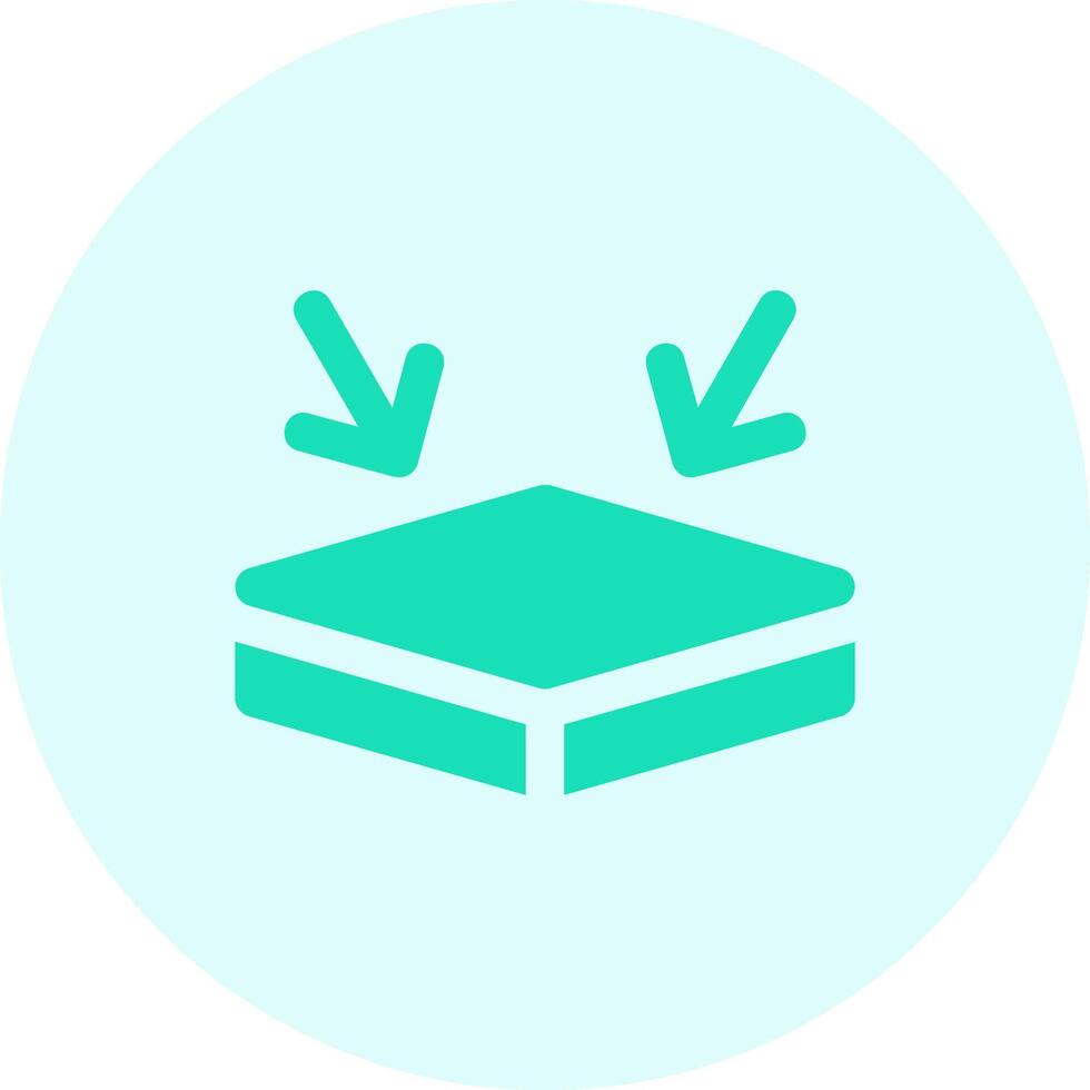 Flatten Solid duo tune Icon vector