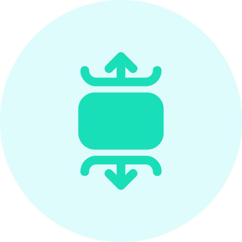 Carousel vertical Solid duo tune Icon vector