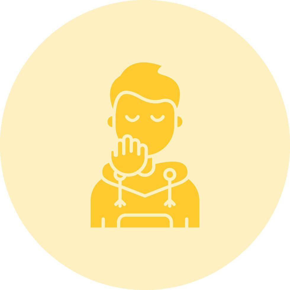 Blush Solid duo tune Icon vector