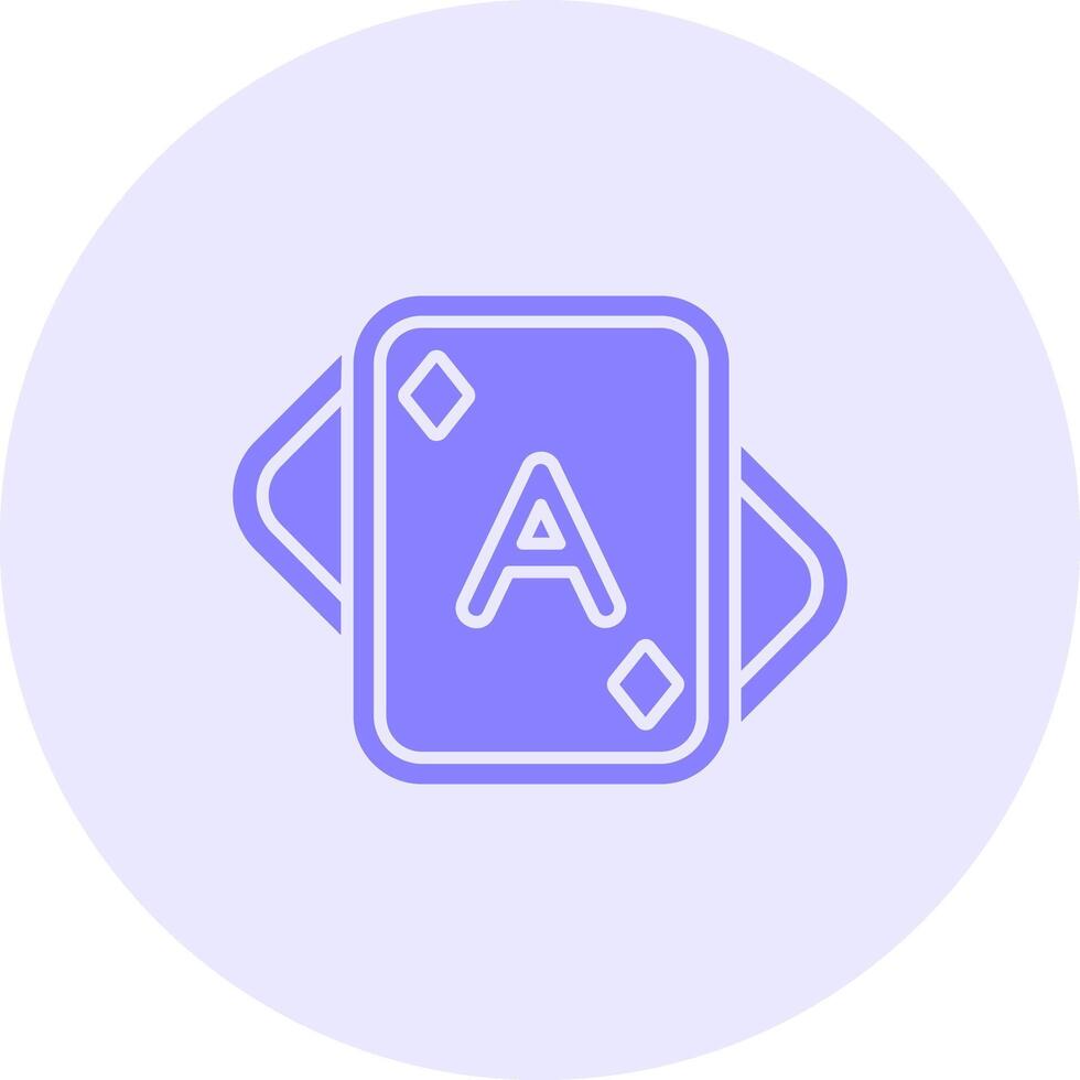 Aces Solid duo tune Icon vector