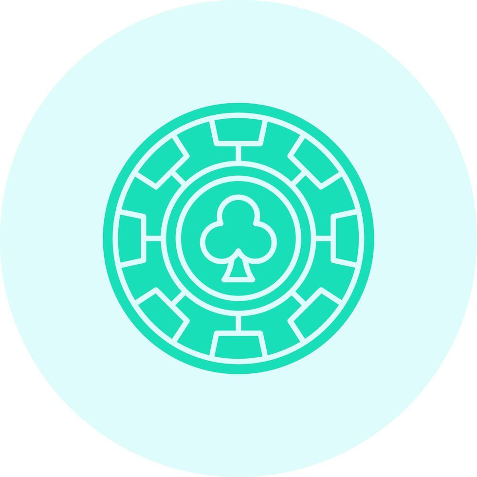 Chip Solid duo tune Icon vector