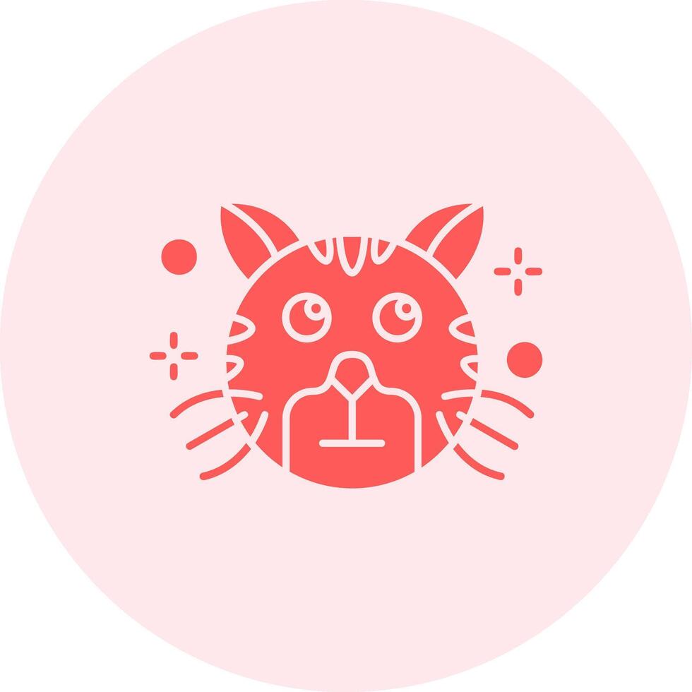 Rolling eyes Solid duo tune Icon vector