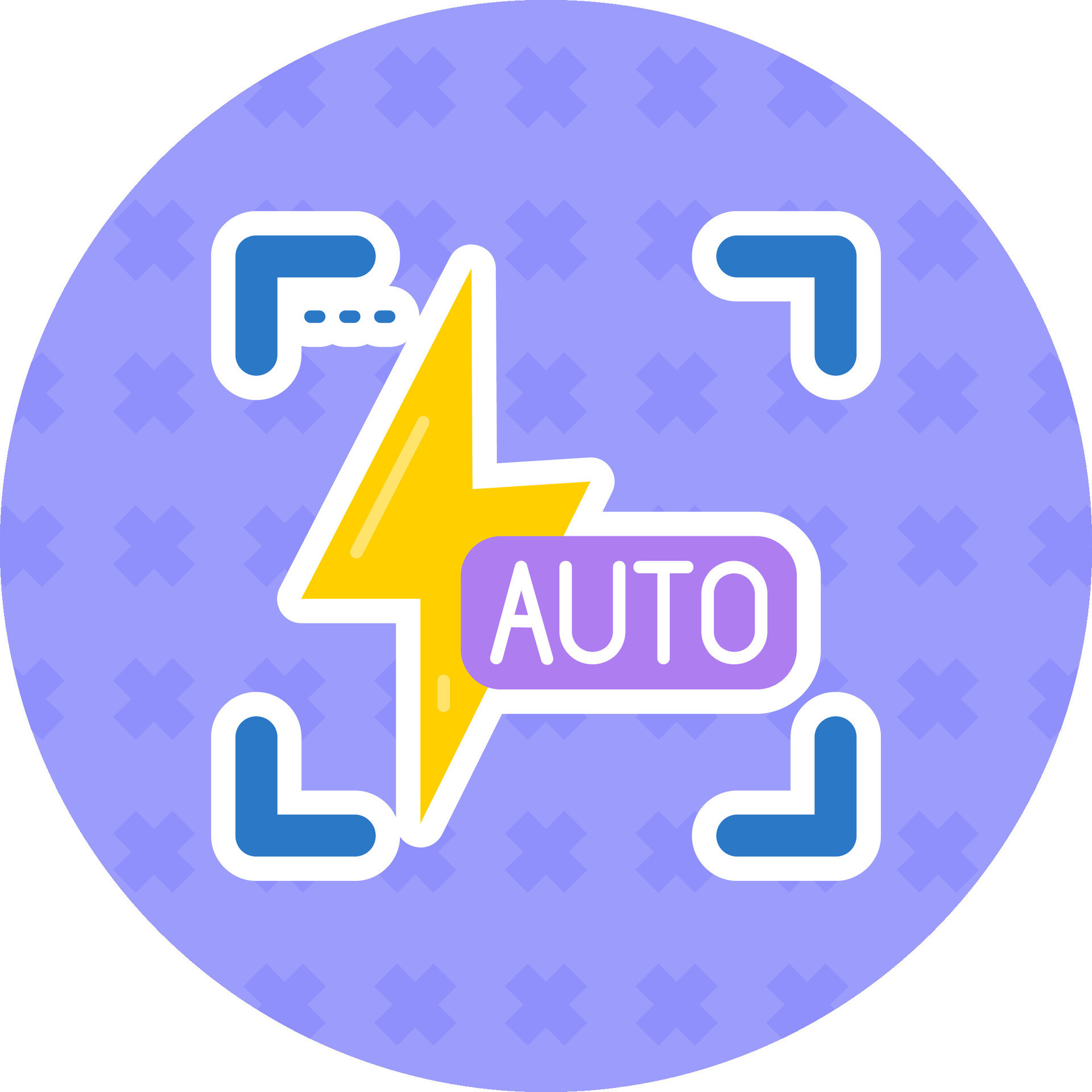 Auto flash Solid duo tune Icon 37773941 Vector Art at Vecteezy