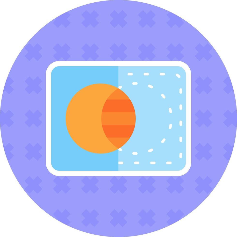 Opacity Solid duo tune Icon vector