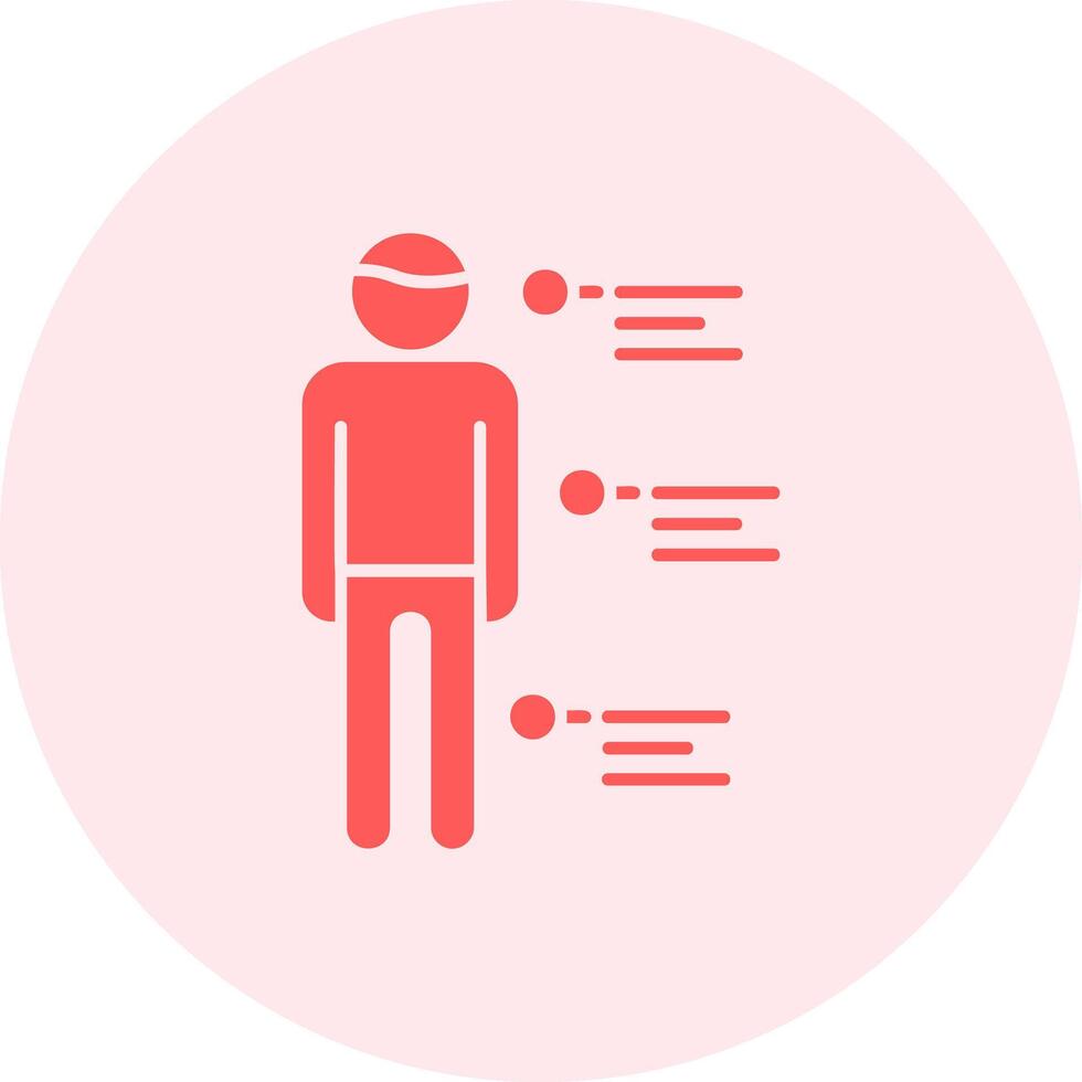 Person Solid duo tune Icon vector