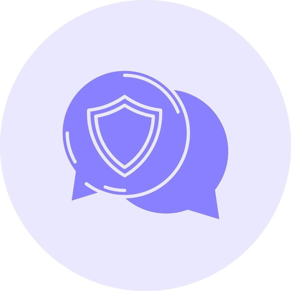 Secure Solid duo tune Icon vector