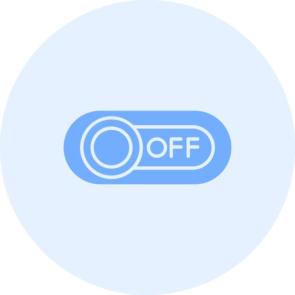 Off Solid duo tune Icon vector