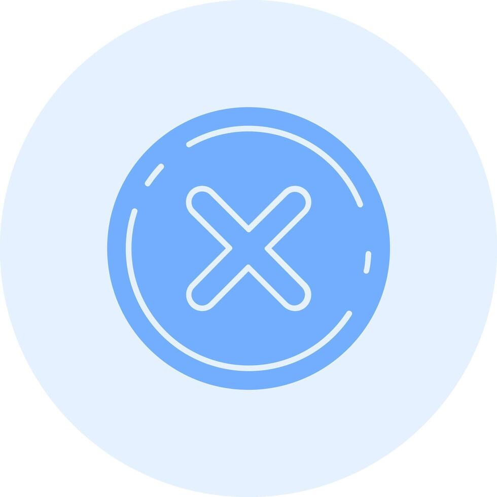 Cancel Solid duo tune Icon vector
