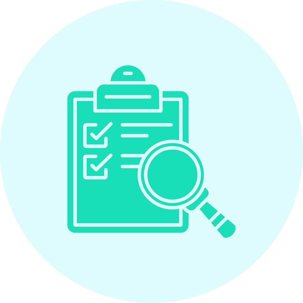 Research Solid duo tune Icon vector