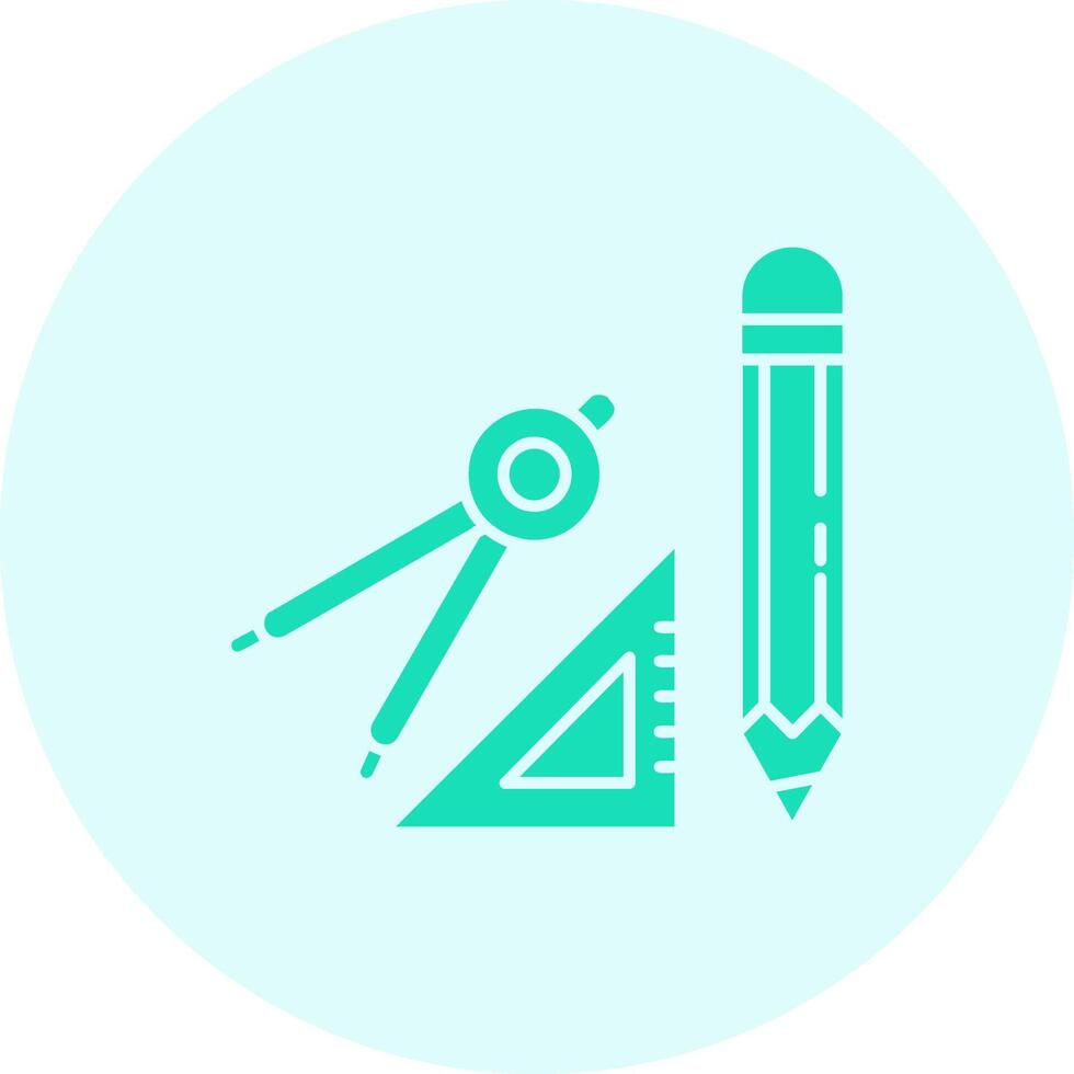 Geometry Solid duo tune Icon vector