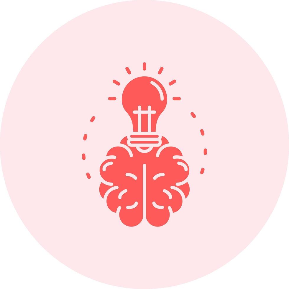 Brainstroming Solid duo tune Icon vector