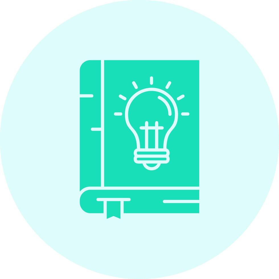 Knowledge Solid duo tune Icon vector