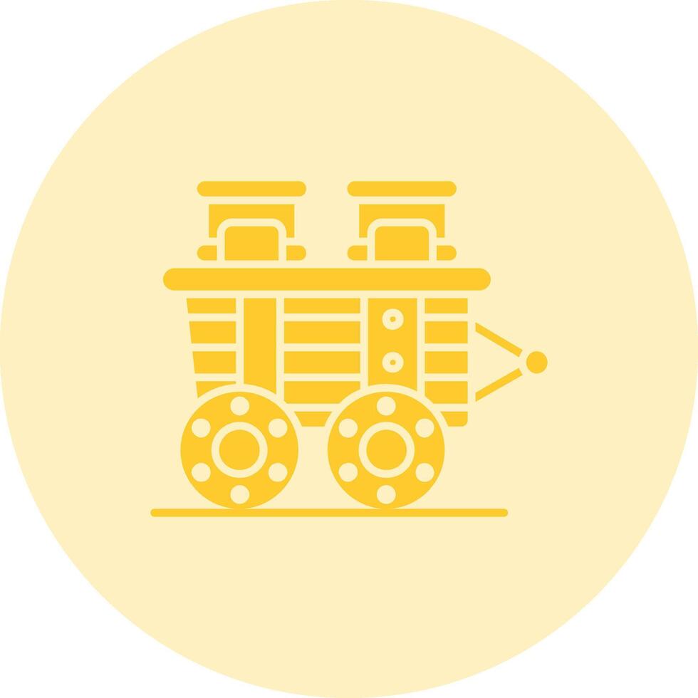 Cart Solid duo tune Icon vector