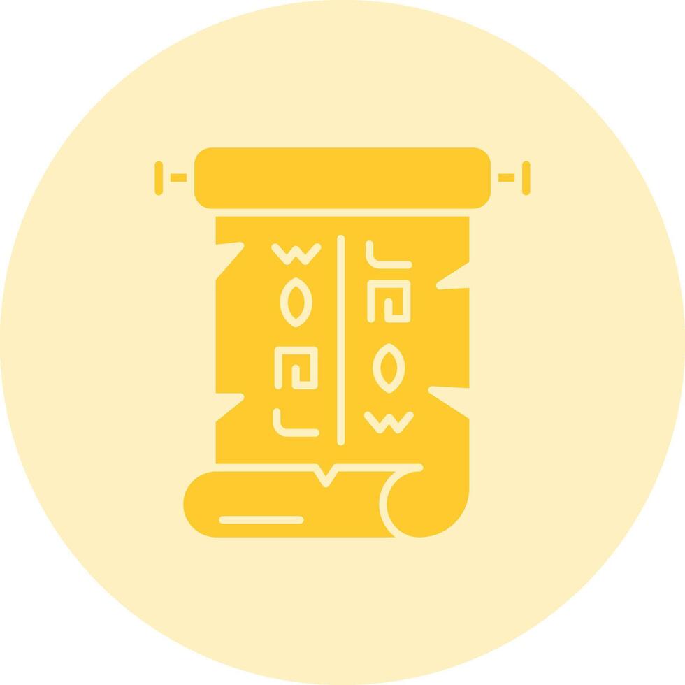 Papyrus Solid duo tune Icon vector