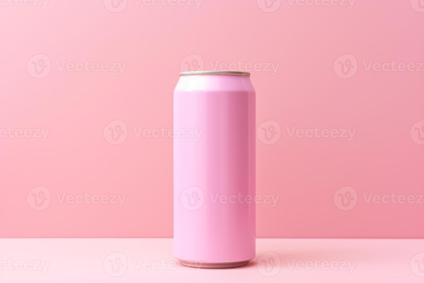 AI Generated Aluminum soda can mock-up fresh cold fuzzy drink container cola beverage blank aluminium jar refreshing syrup steel white canned water full energy drink clean tin bottle caffeine supply photo