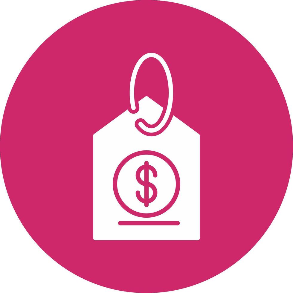 Cheap Glyph Circle Icon vector