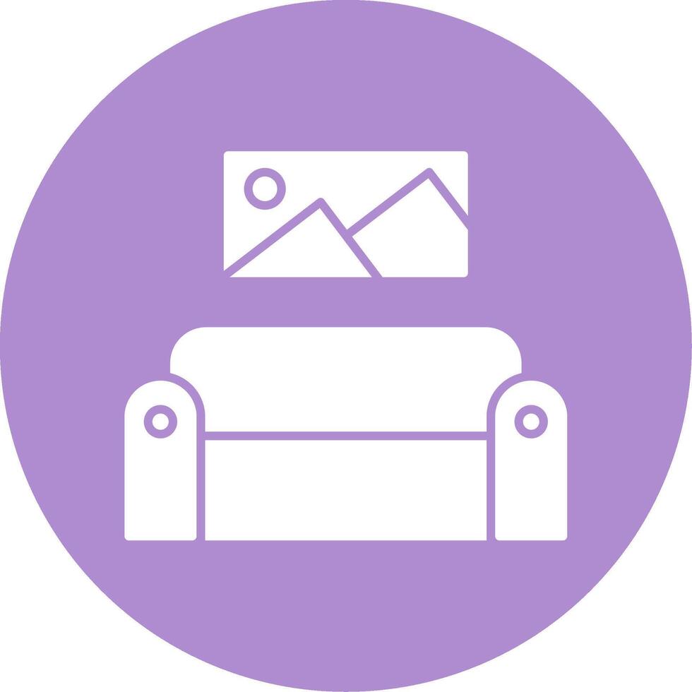 solid circle icon vector