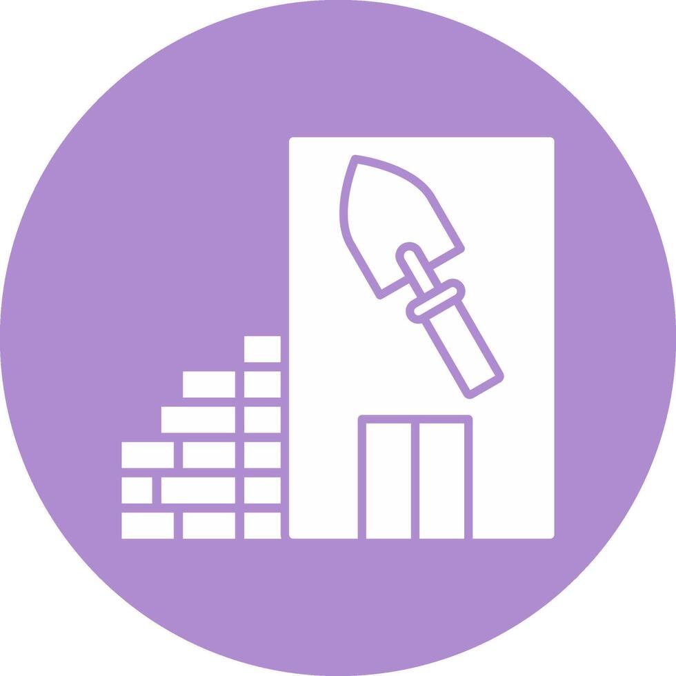 solid circle icon vector