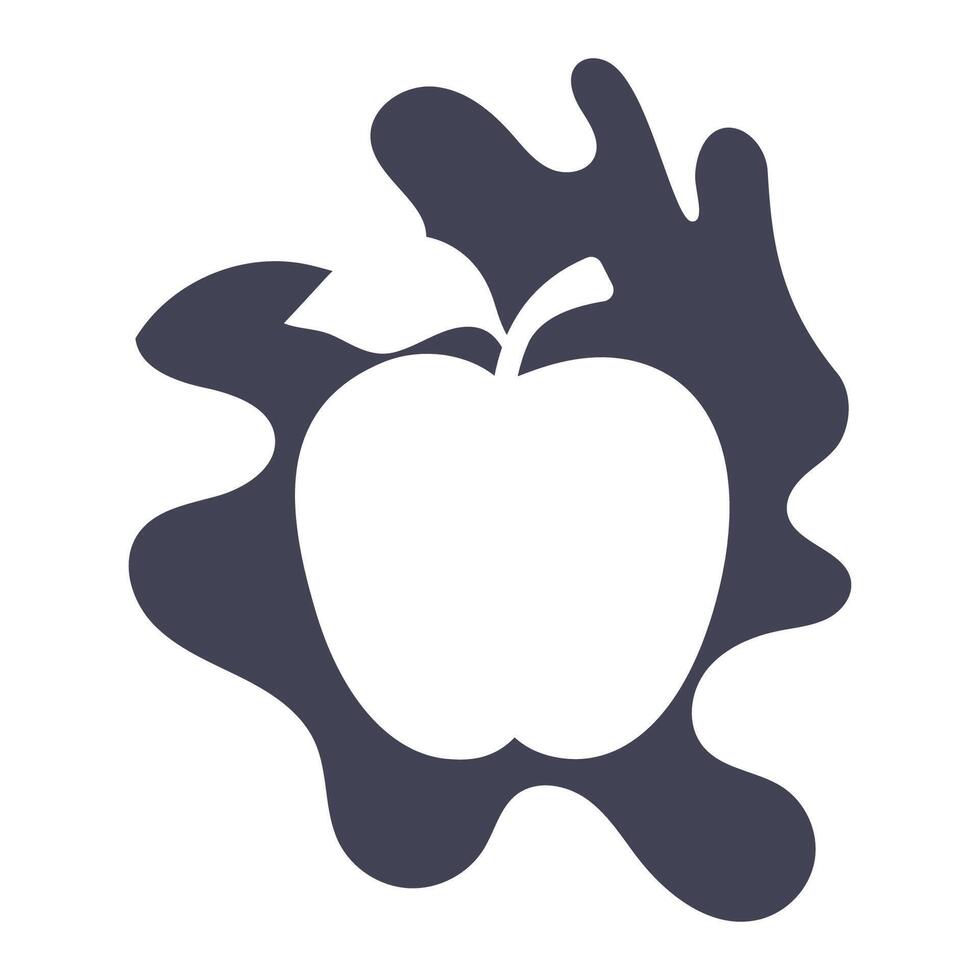 Apple vector illustration design
