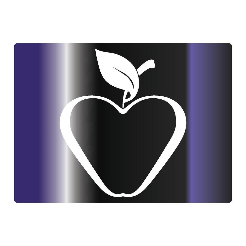 Gradient color apple background 37787938 Vector Art at Vecteezy