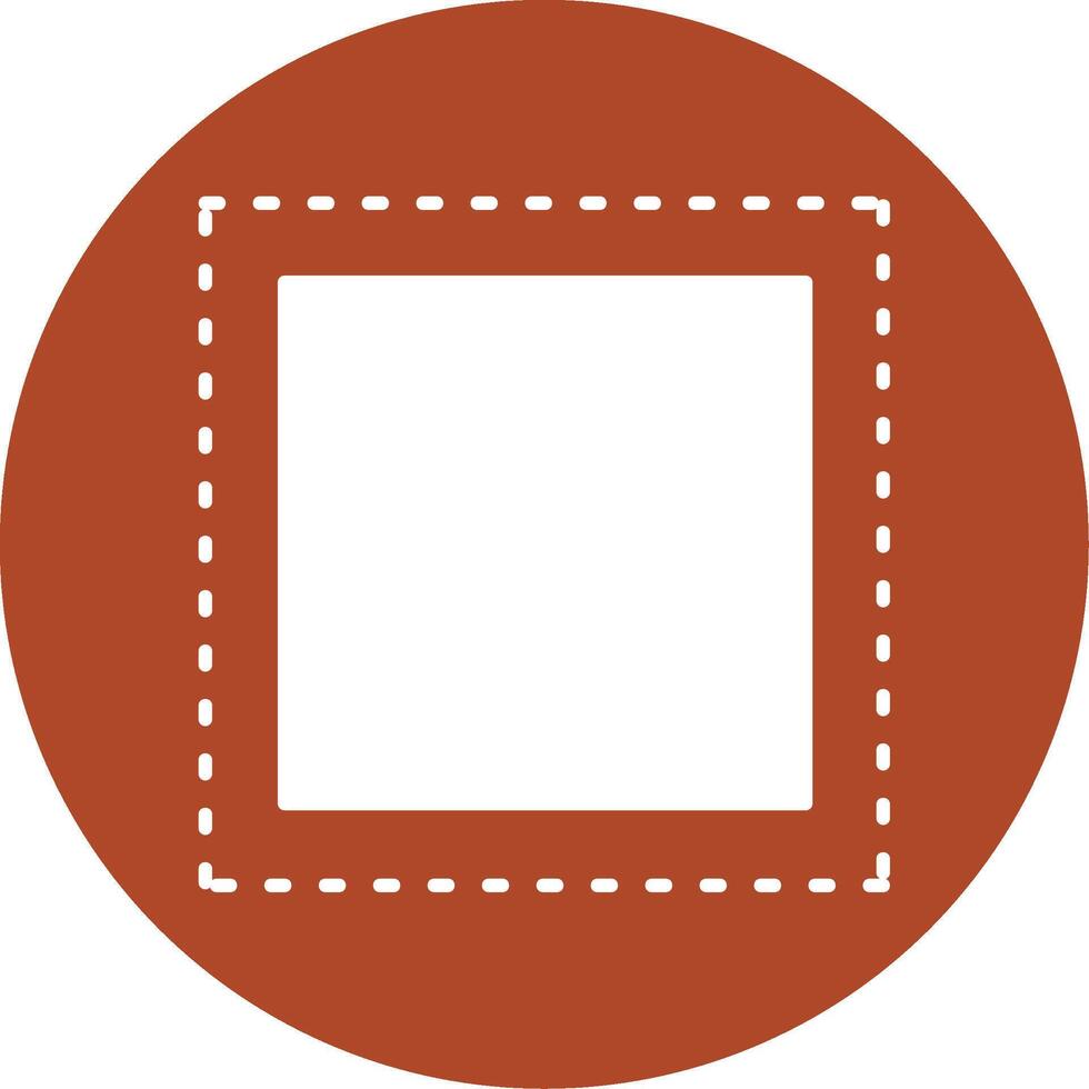 solid circle icon vector