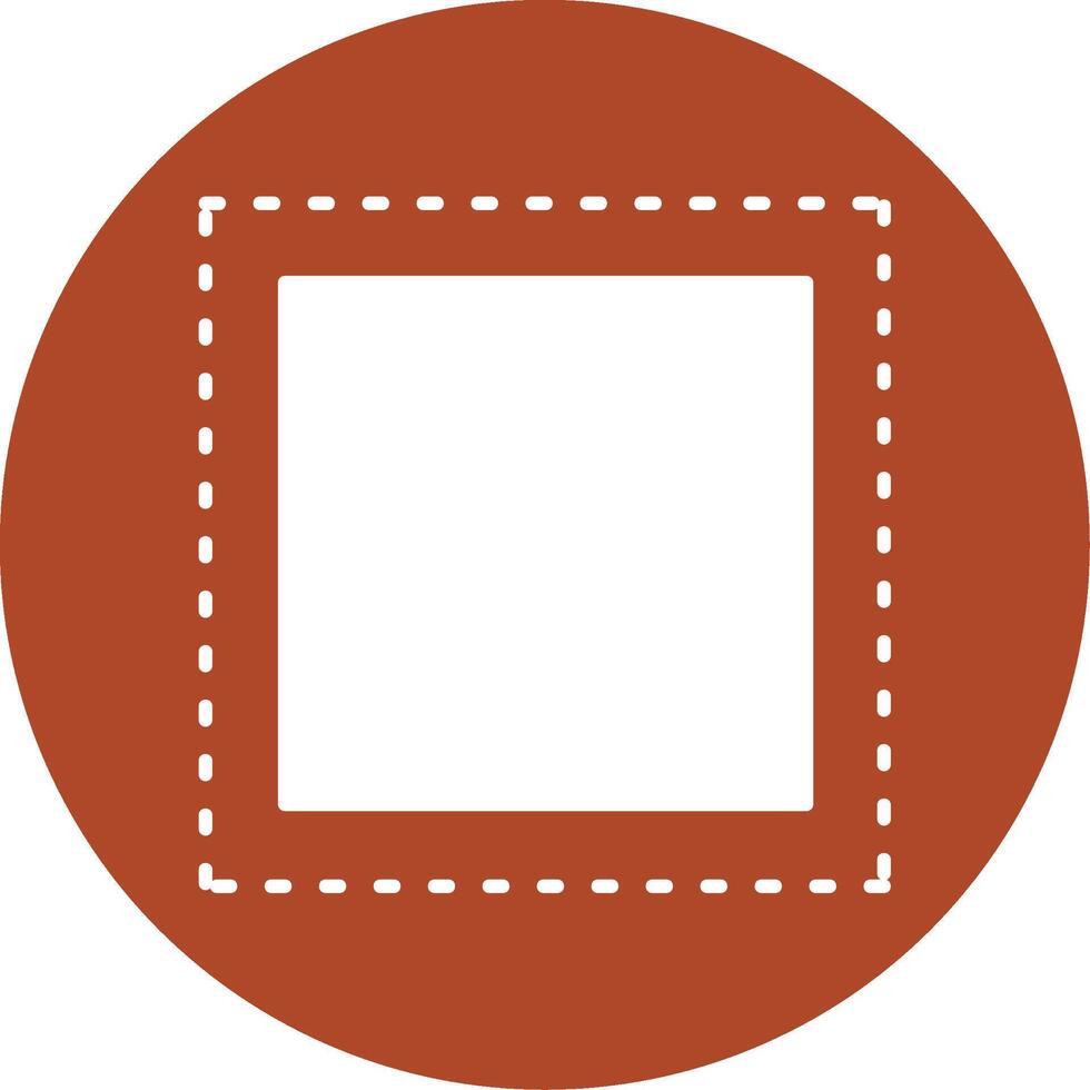 solid circle icon vector