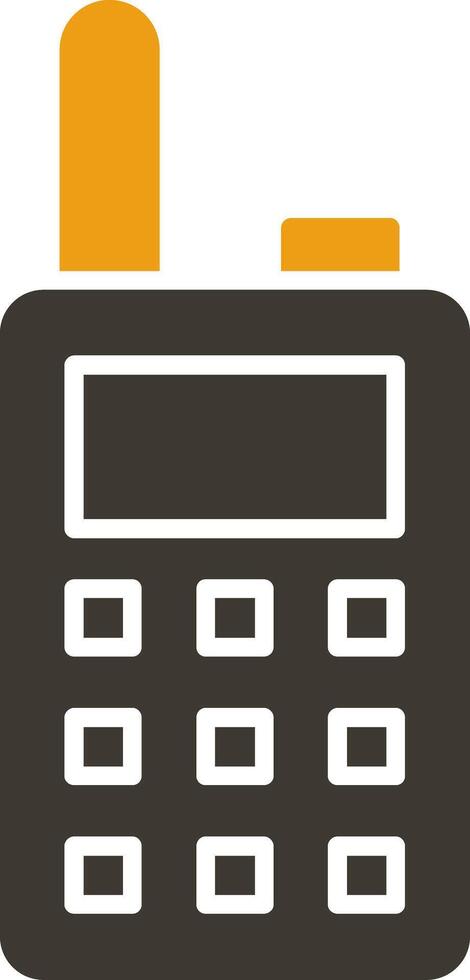 glyph two color icon vector