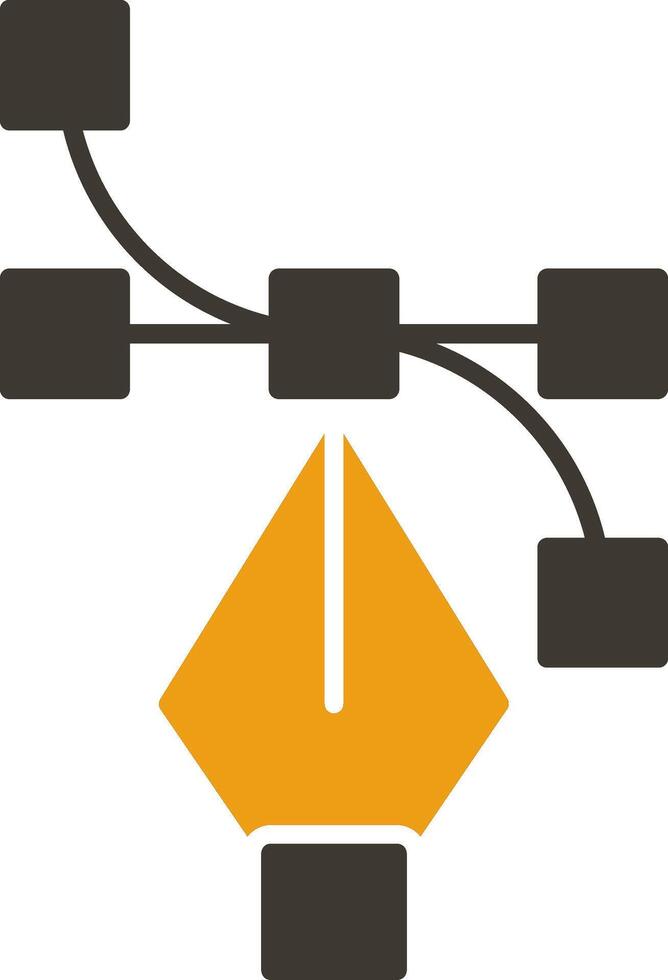 Vector Glyph Two Colour Icon