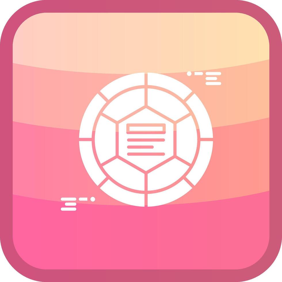 Infographic elements Glyph Squre Colored Icon vector