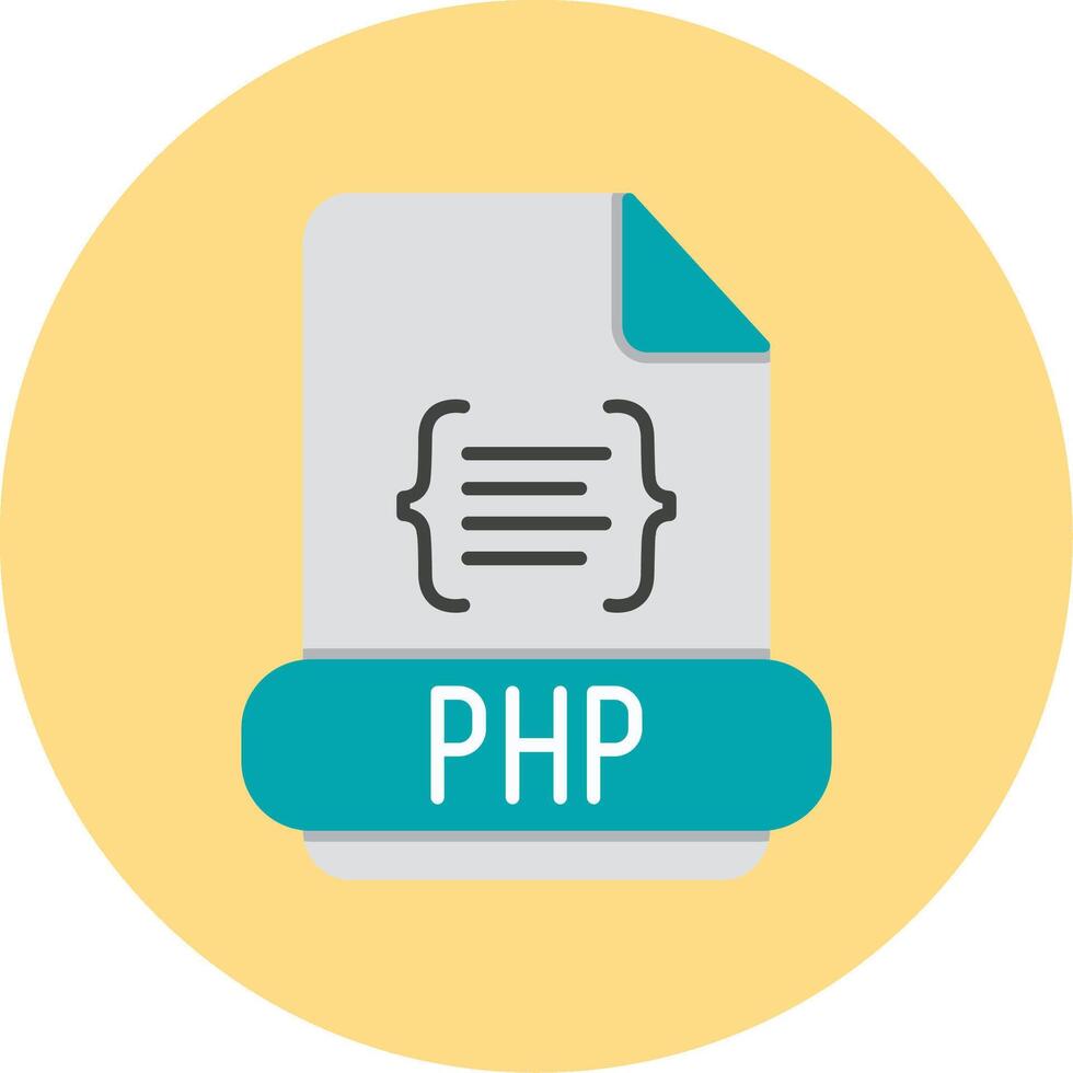 Php Flat Circle Icon 37792087 Vector Art at Vecteezy