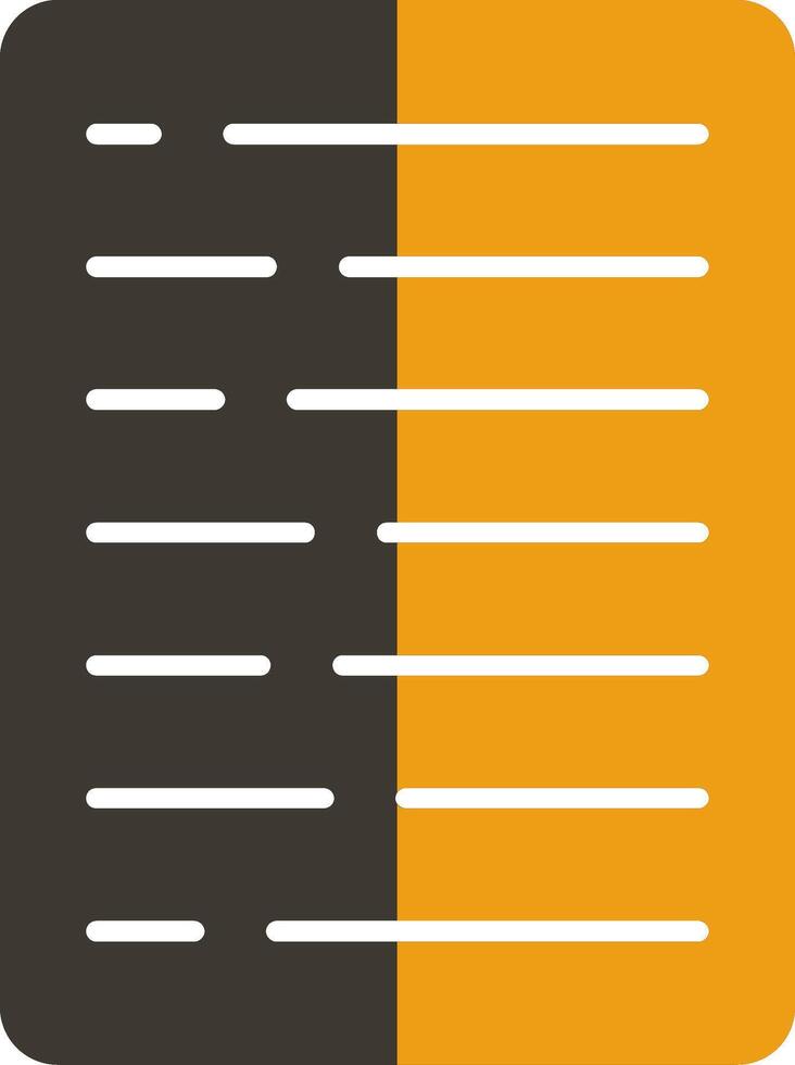Declare Glyph Two Colour Icon vector