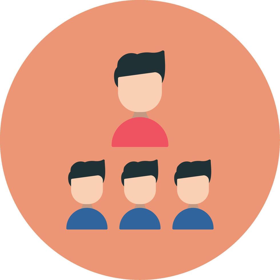 Flat Circle Icon vector