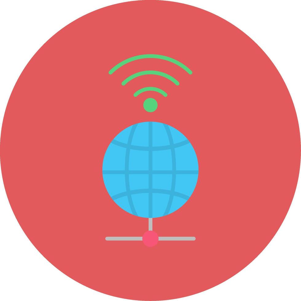 Flat Circle Icon vector