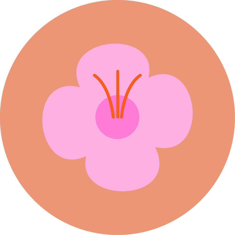 Arugula Flat Circle Icon vector