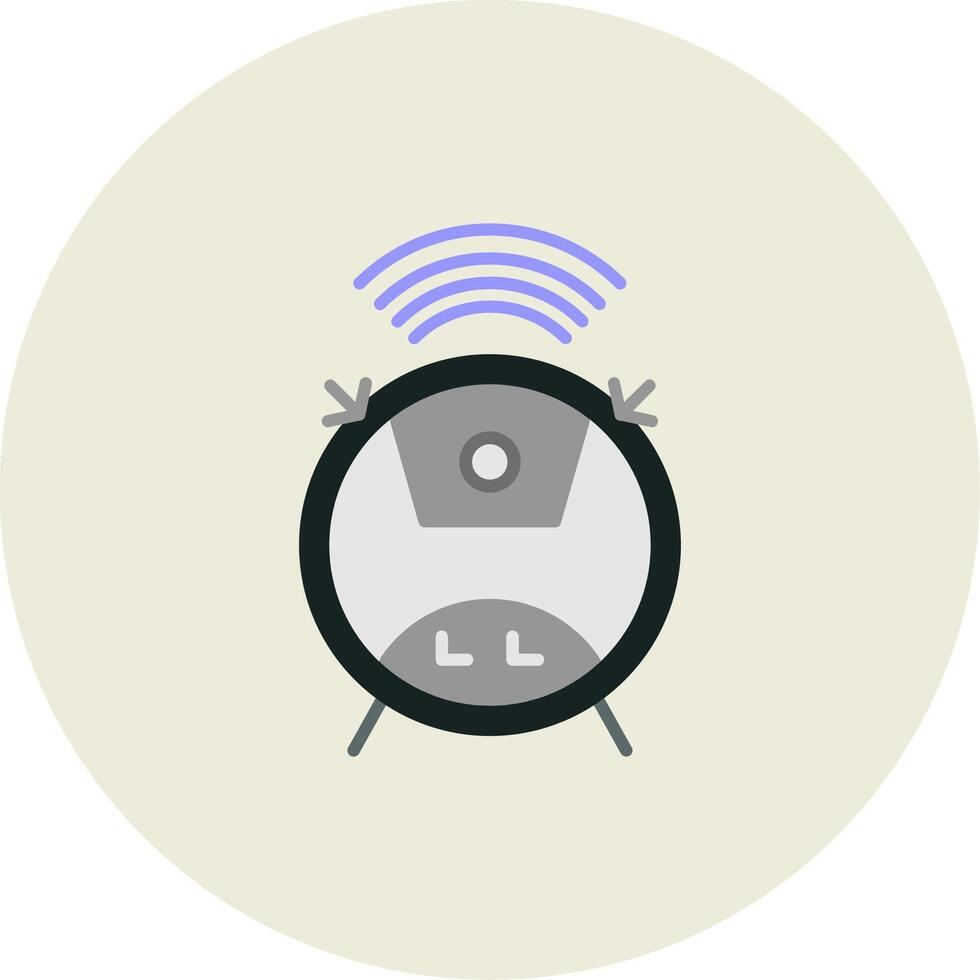 Wifi plano circulo icono vector