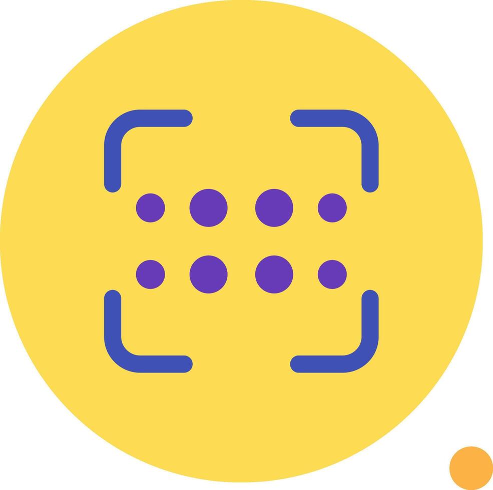 Reorder dots horizontal Long Circle Icon vector