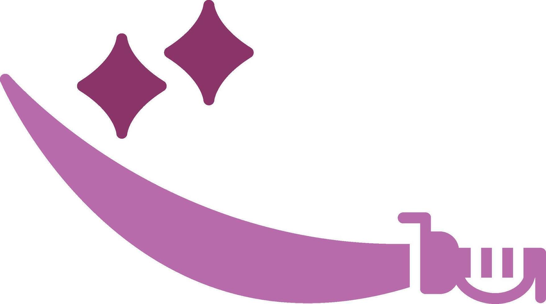 Sword Glyph Two Colour Icon vector