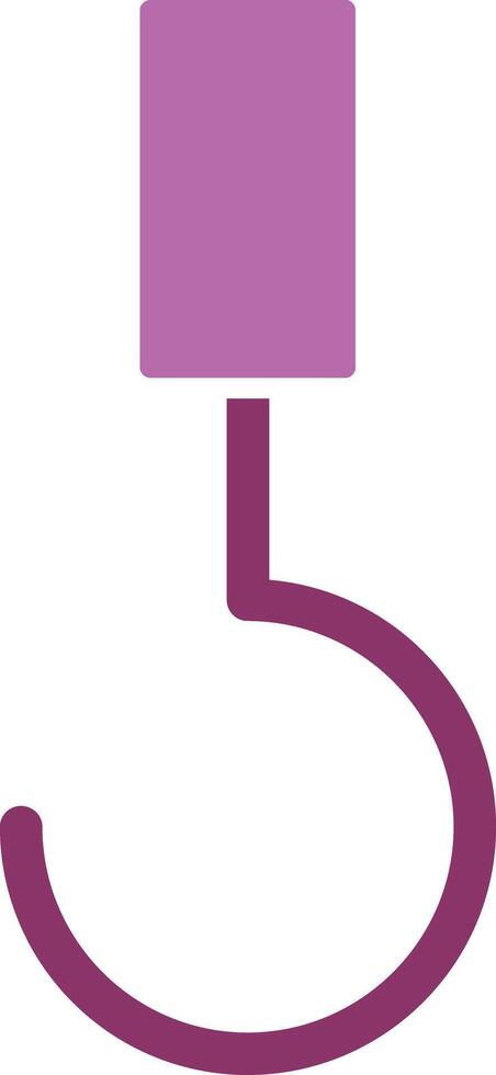 glyph two color icon vector