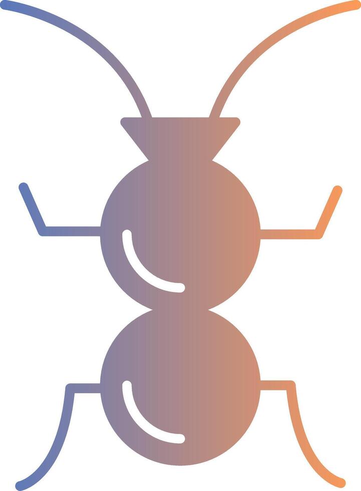 Formicidae Gradient Icon vector