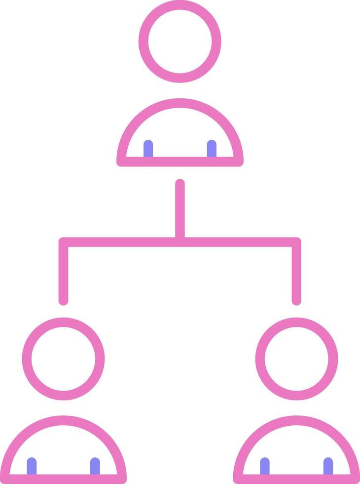 Hrm Linear Two Colour Icon vector