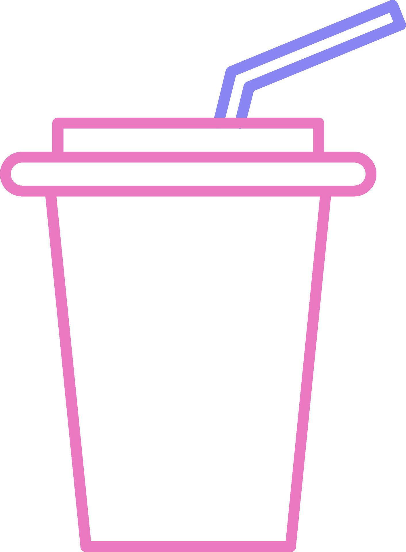 Drinks Linear Two Colour Icon 37795607 Vector Art at Vecteezy