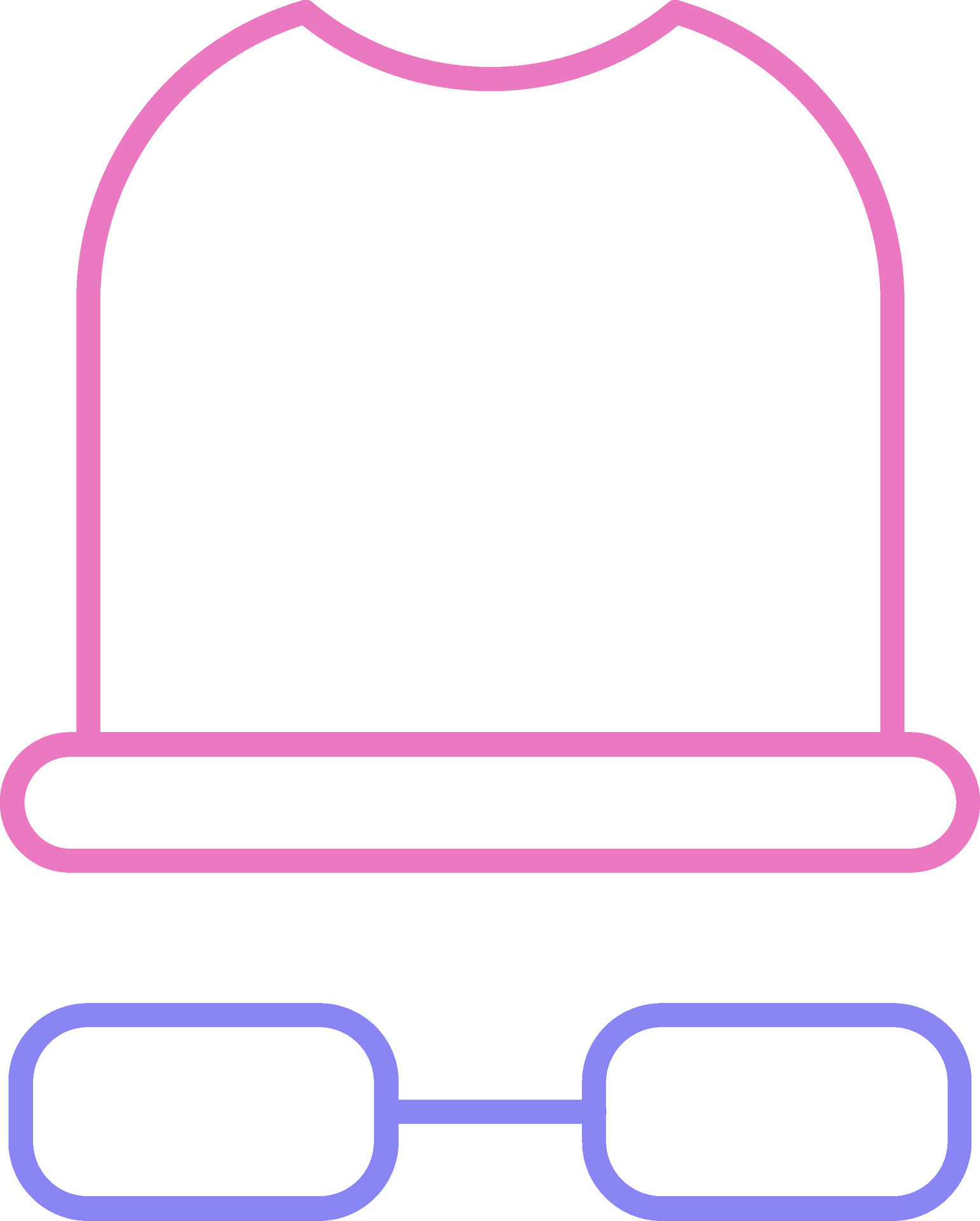 White Hat Linear Two Colour Icon 37796159 Vector Art at Vecteezy